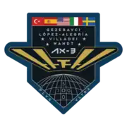 Axiom 3 mission insignia