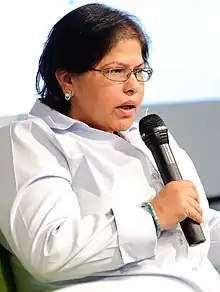 Ayesha Siddiqa is a Pakistani military scientist.
