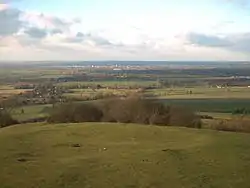 Part of Aylesbury Vale taken from the top of Coombe Hill, looking towards Aylesbury