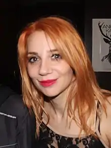 Aslım at backstage after her Ankara concert in IF.