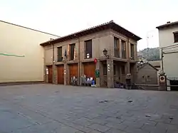 Town hall in Huerta de Vero.