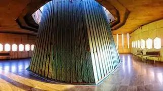 The Azadi Tower observation deck