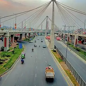 Azadi Chowk Flyover, Lahore