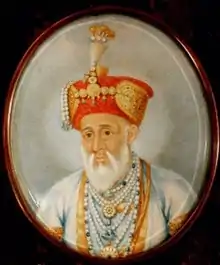 Azim Jah, eleventh and penultimate Nawab of the Carnatic, 1867 to 1874.