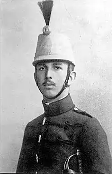 Békássy in uniform