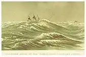 Rounding Cape Horn(September 13, 1870)
