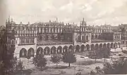 Kraków Cloth Hall in 1930