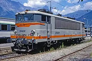 Picture of a locomotive