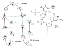 Drawing of the structure of a molecule of BC-007