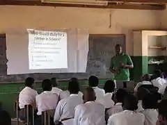 Bergville Community Builders Career Day at Ukhahlamba 2008