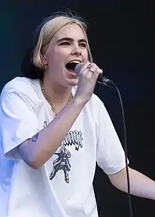 Benee at Laneway Festival in February 2020