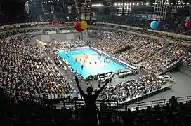 FIVB World League Final Match  Brazil vs Serbia and Montenegro, July 10, 2005