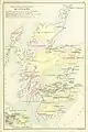 Map of constituencies in Scotland