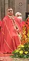 Bishop Warda during Pentecost all-night vigil in the cathedral of Lodi, 14 May 2016