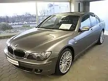 The BMW E65 745d used the 4.4-litre capacity M67 engines