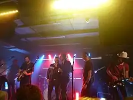 BNQT joined on stage by Chris Stills at The Borderline, London in 2017