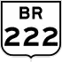 BR-222 shield}}