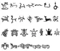 Scripts resembling animals