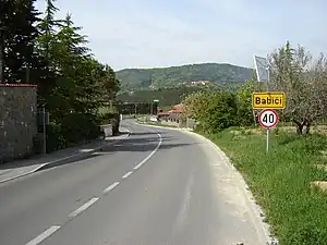 The village of Babiči
