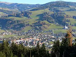 View over Bad Sankt Leonhard