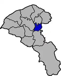 Location of Bade