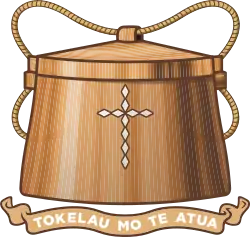 The national badge of Tokelau