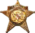 Badge of a PGSO deputy