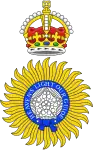Badge of the viceroy and governor-general (1904–1947) depicted with Tudor Crown