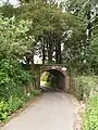 Bridge providing private access to the Dingle over the Pattingham road.