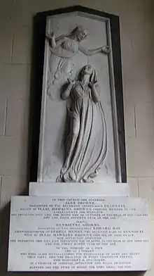 John Flaxman, Memorial in the church at Badger, Shropshire, c. 1780s