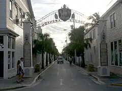 Petronia Street entrance on Duval Street