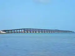 Bridge seen from Spanish Harbor Key