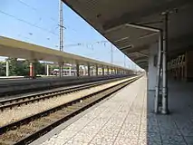 Station platforms today