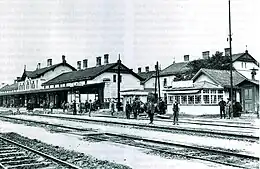 Wörgl railway station in 1900