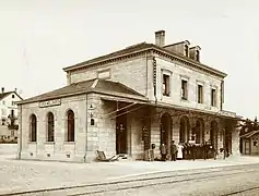 Reception building (ca. 1900)
