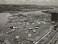 Balboa, Panama oil tanks, Panama Canal Zone 1943