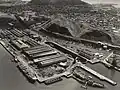 Balboa Dry Docks in Panama Canal Zone 1941
