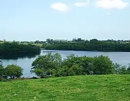 Ballymore Lough lies immediately north of Attymass