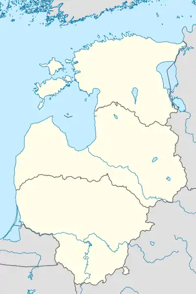 Nida is located in Baltic states