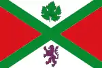 Flag of Alcudia de Monteagud, Spain
