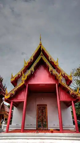 The old ubosot of Wat Bang Krai Nai