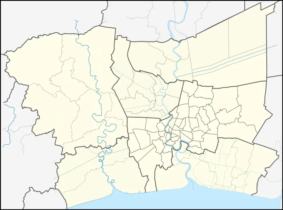 2021–22 Thai League 3 Western Region is located in Bangkok Metropolitan Region