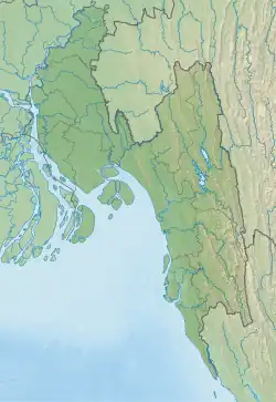 Rangamati is located in Chittagong division