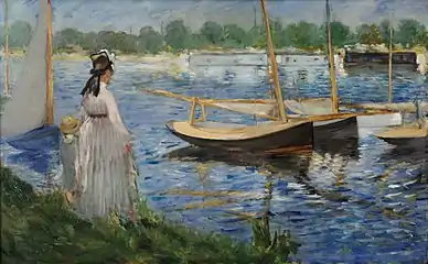 Banks of the Seine at Argenteuil, 1874, Courtauld Gallery