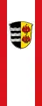 Flag of Lauterbach (1964-1974; variant)