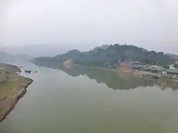 The bank of the Red River in Tân An Rural Commune, Văn Bàn District