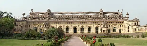 Bara Imambara (Asafi Imambara), an imambara, was built by Asaf-ud-Daula, in 1784 at Lucknow.