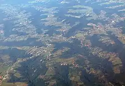 Barajevo from air