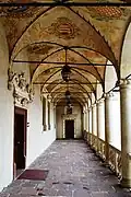 Pillared cloister