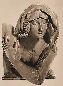 Sibylle, also referred to as Bärbel von Ottenheim, plaster